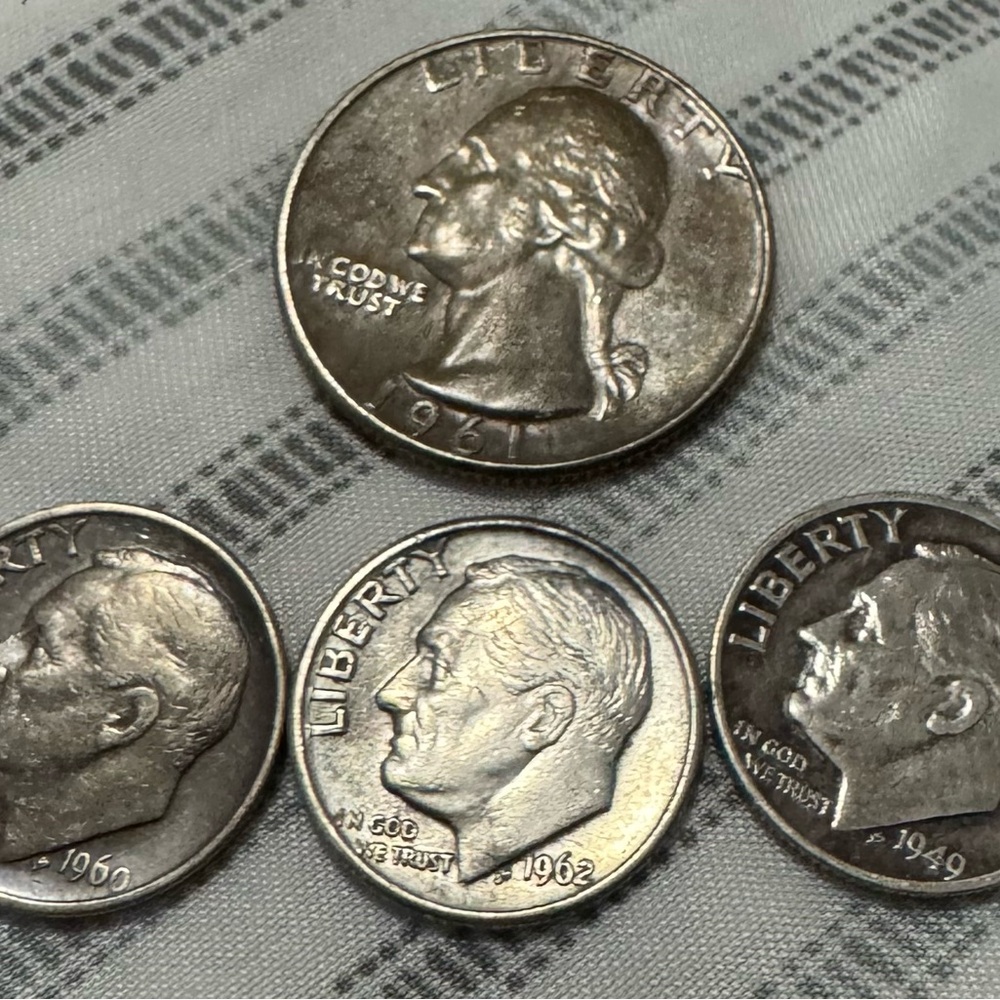 Vintage Silver Coin Collection